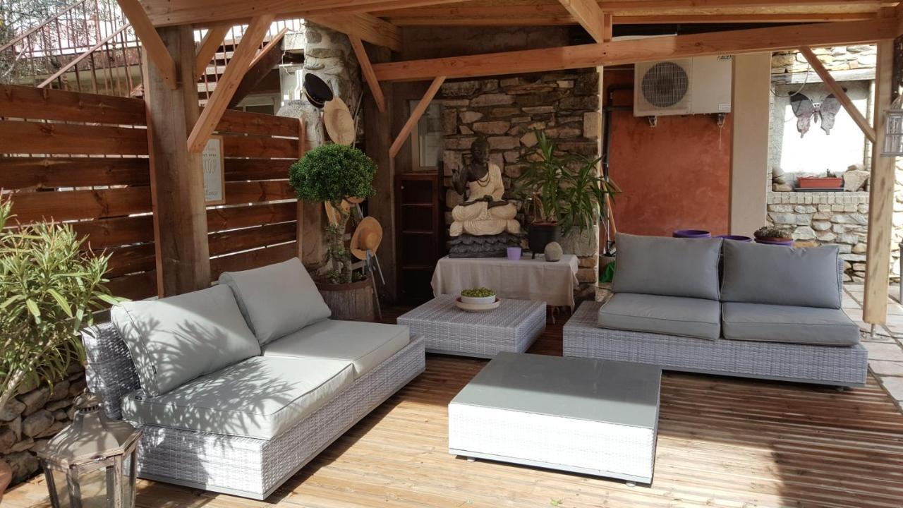 Chambre L'Orchidée Vallon-Pont-dʼArc Esterno foto